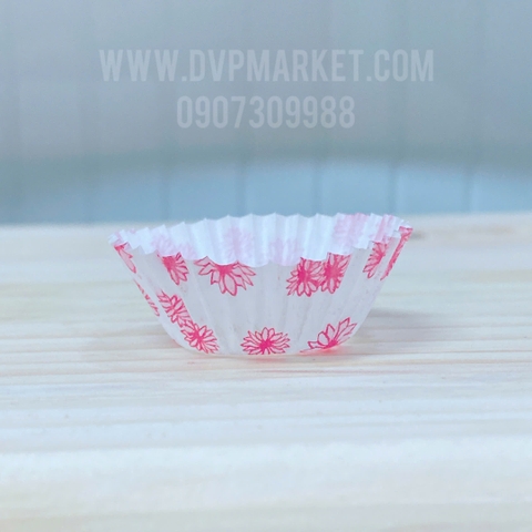 Cup giấy mềm 6cm - Hoa Văn