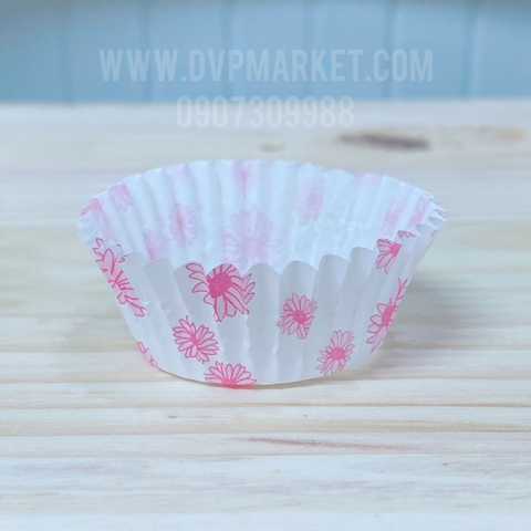 Cup giấy mềm 7.5cm - Hoa Văn