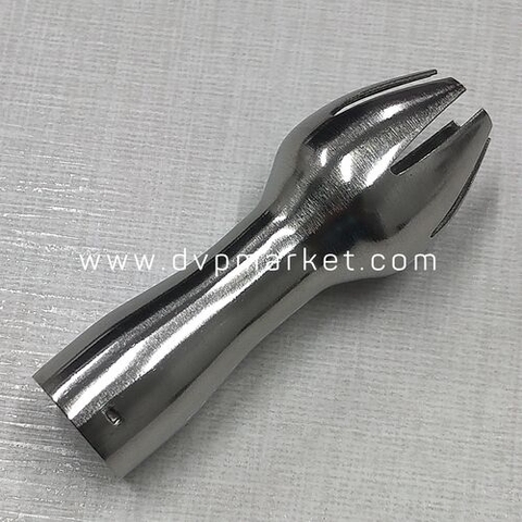 Phụ kiện - Mosa - Bình xịt kem tươi N2O - Đầu bắt bông kem - Tulip - Inox