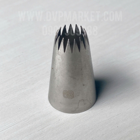 Đuôi bắt bông kem 6B