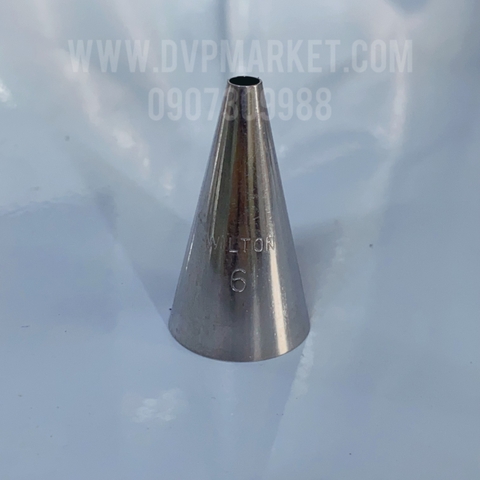 Wilton 402-6 - Đuôi bắt bông kem số 6-BBO