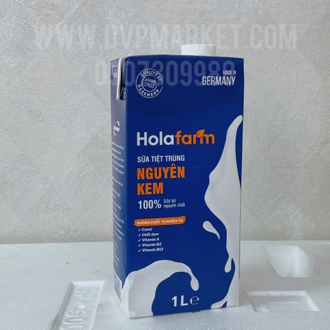 Sữa tươi nguyên kem Holafarm 1L