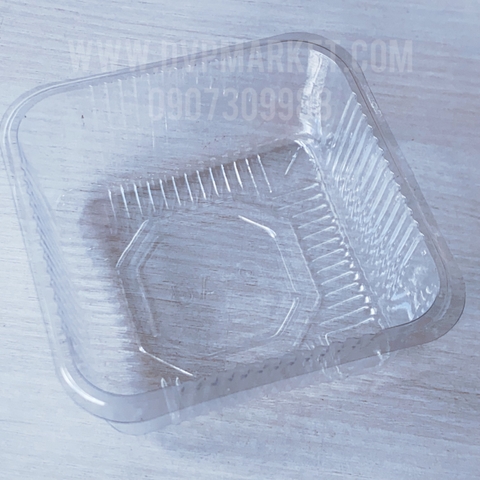 Trung Thu - Khay đựng bánh VN - Vuông - Trong - Xấp 50c - 9.0 (150g)