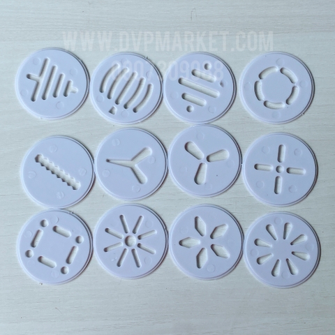 Khuôn cookies press nhựa