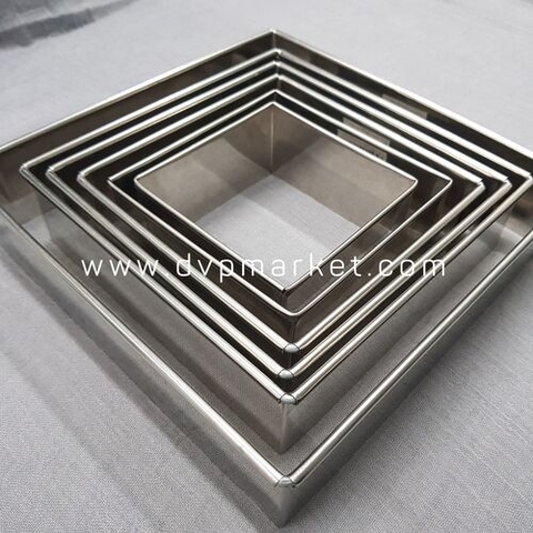Khuôn Mousse Vuông 6x10cm (INOX 304)