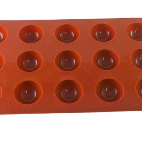 Khuôn silicon 15 nửa tròn