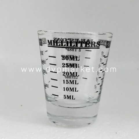 Ly đong thủy tinh 30ml