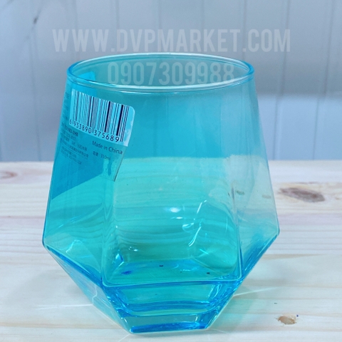 Ly thủy tinh TQ - ES5163 2MB - 310ml - Xanh (Hộp 6 cái)