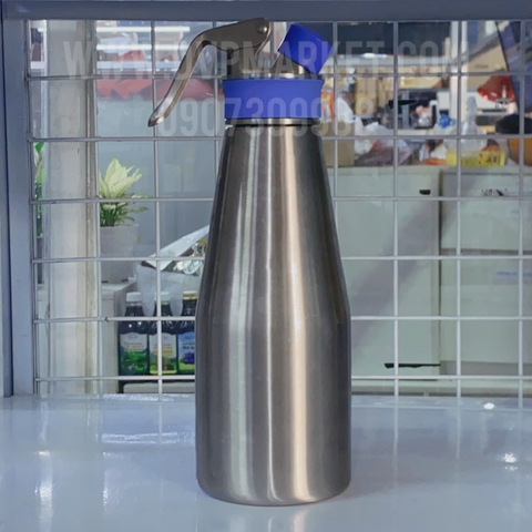 Whip It - Bình xịt kem tươi N2O - Inox - 1L