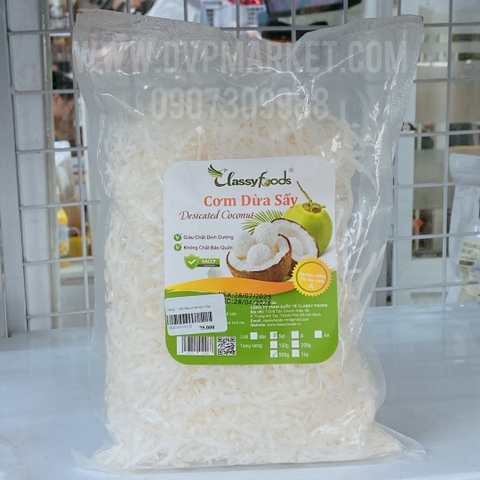 Classy - Cơm dừa sợi sấy khô 500g