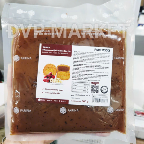 Taiwa - Nhân cao cấp hạt sen táo đỏ 1kg