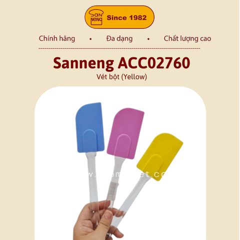 Sanneng ACC02760 - Vét bột (Yellow)
