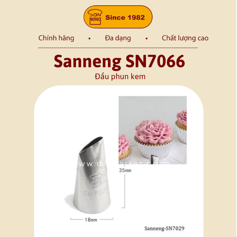Sanneng SN7066 - Đầu phun kem