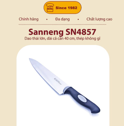 Sanneng SN4857 - Dao thái to (lớn)