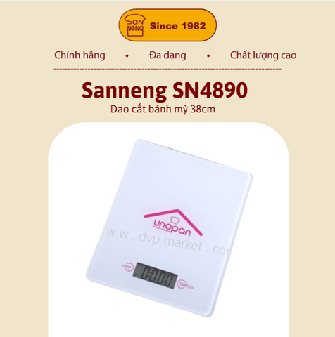 Sanneng UN00101 - Cân điện tử dùng trong nhà bếp