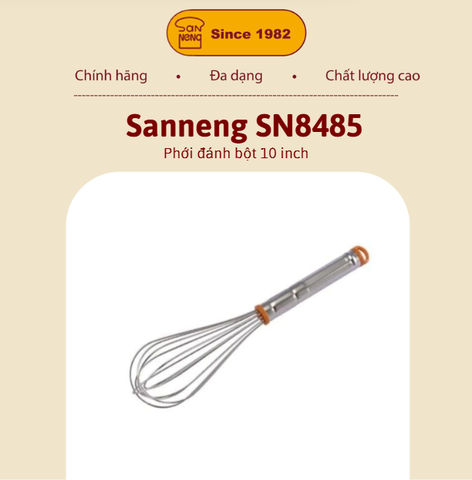 Sanneng SN4885 - Phới đánh bột 10 inch
