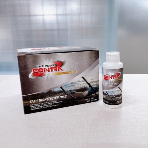 Contra - Rửa kính lái – Hộp 12 chai (60ml/chai)