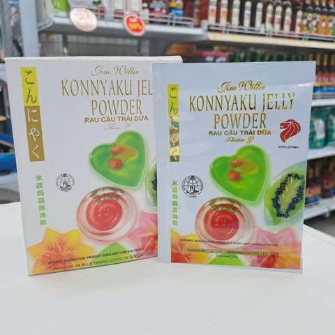 Bột rau câu trái dừa Thiên Ý Singapore gói 10g