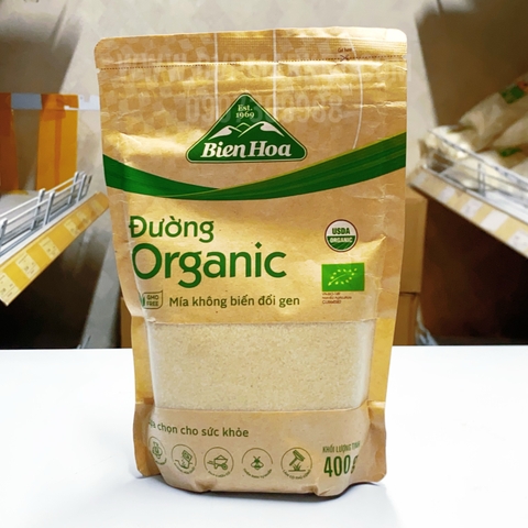 Biên Hòa - Đường mía Organic (400g)