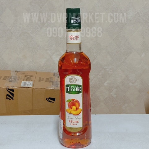 Syrup Teisseire Peach 700ml - Đào