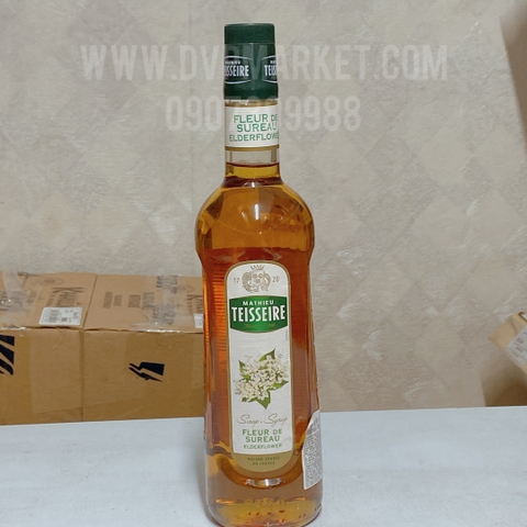 Syrup Teisseire Eler Flower 700ml - Hoa cơm cháy