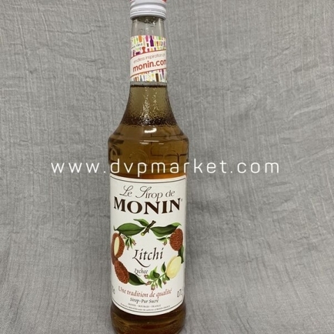 Syrup Monin Lychee 700ml - Vải