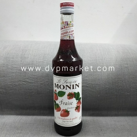 Syrup Monin Strawberry 700ml - Dâu tây