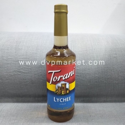 Syrup Torani Lychee 750ml - Vải