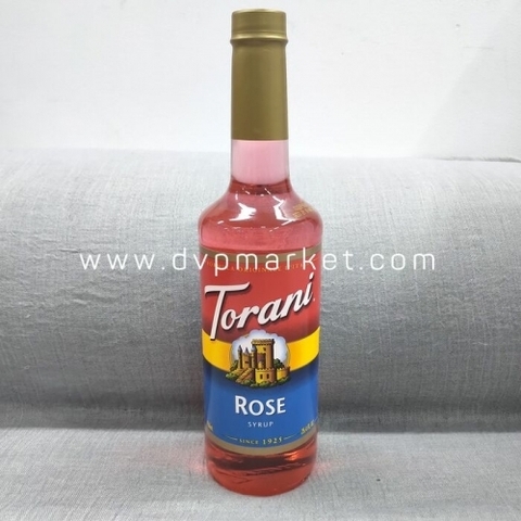 Syrup Torani Rose 750ml - Hoa hồng