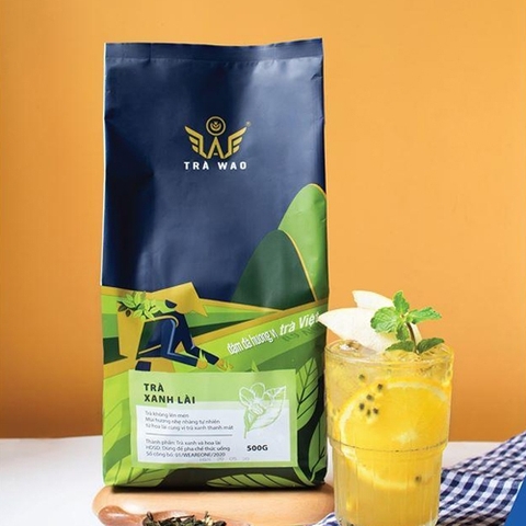 Trà WAO xanh lài 500g