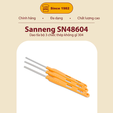 Sanneng SN48604 - Dao tỉa 3 chiếc