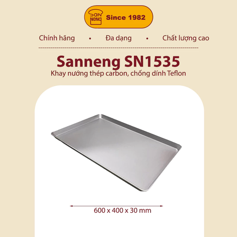 Sanneng SN1535 - Khay nướng 600x400x30