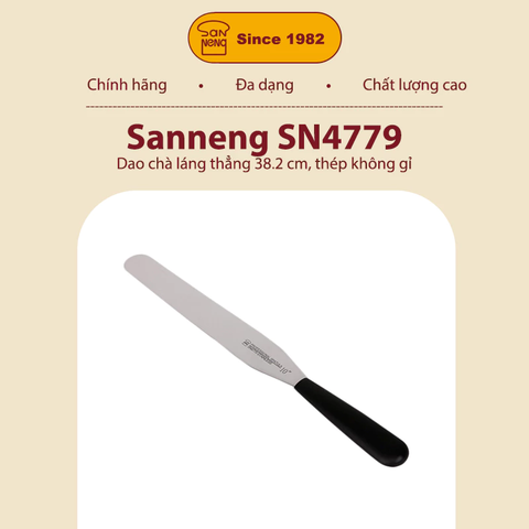 Sanneng SN4779 - Dao chà láng thẳng nhỡ (trung)