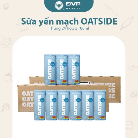 Sữa yến mạch OATSIDE - vị đậm đà 24 x 180ml (thùng)