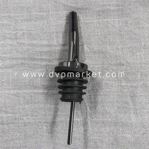 Vòi ngắt rượu mạ đen