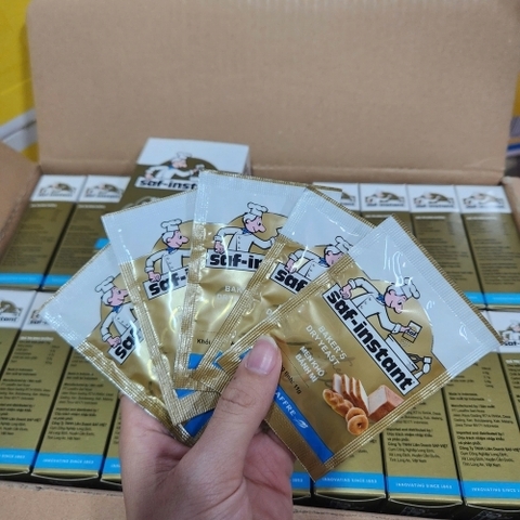 Men khô Saf Instant Nhãn vàng (Hộp/5gói) (Men Ngọt)
