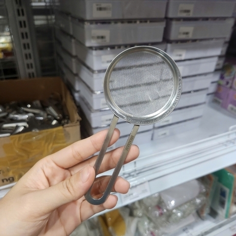 Dụng cụ rây bột mini cán inox Breadleaf 6cm