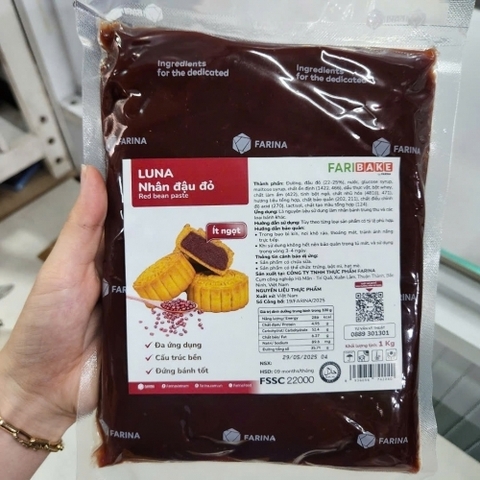 Luna - Nhân đậu đỏ 1kg