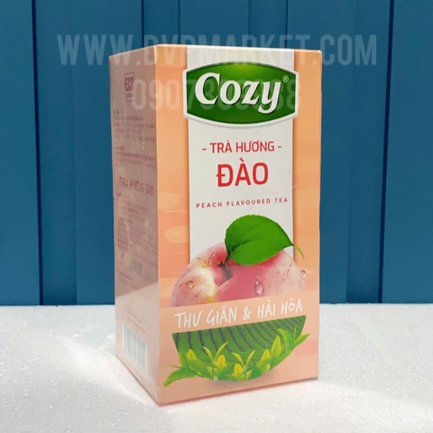 Cozy - Trà túi lọc - Đào - 50g (25 túi x 2g)