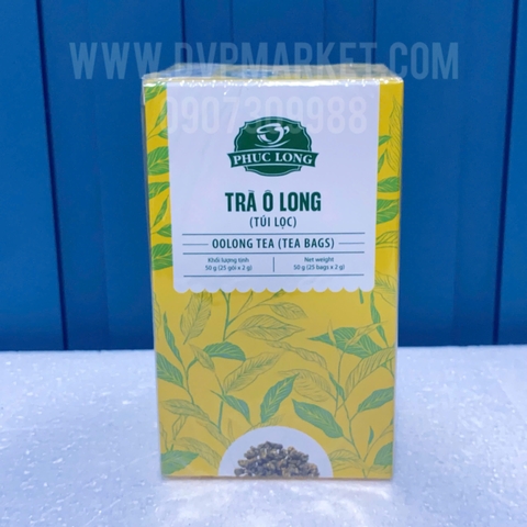 Trà olong túi lọc Phúc Long 2g x 25 gói