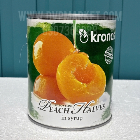 Kronos - Đào ngâm đóng hộp (820g)