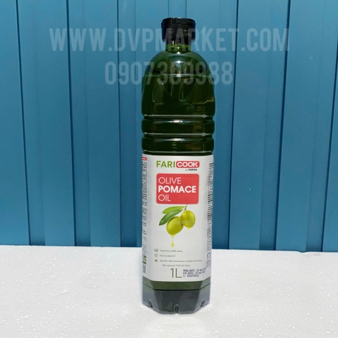 Faricook - Dầu Ô - liu pomance 1L (Chai nhựa)