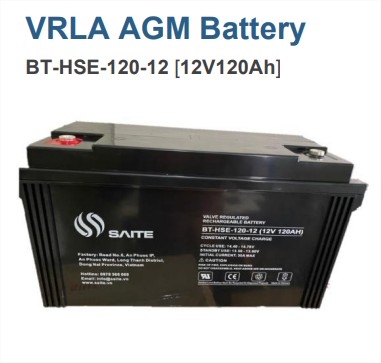 Ắc quy SAITE BT-HSE-120-12 (12V120Ah)