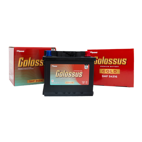 Ắc quy Colossus SMF 54316 12V (DIN43 - L)