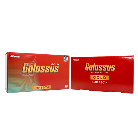 Ắc quy Colossus SMF 58014 12V (DIN80AH - L)