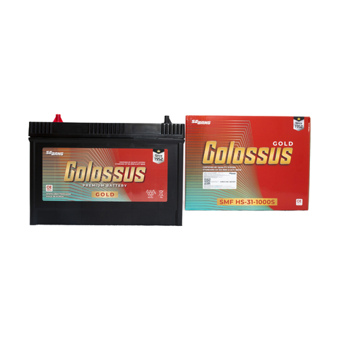 Ắc quy Colossus SMF HS-31-1000S 12V (Cọc Vít - 105Ah)