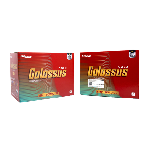 Ắc quy Colossus SMF NX120-7L 12V (90Ah)