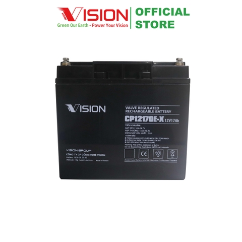 Ắc quy Vision CP12170E-X (12V17Ah)