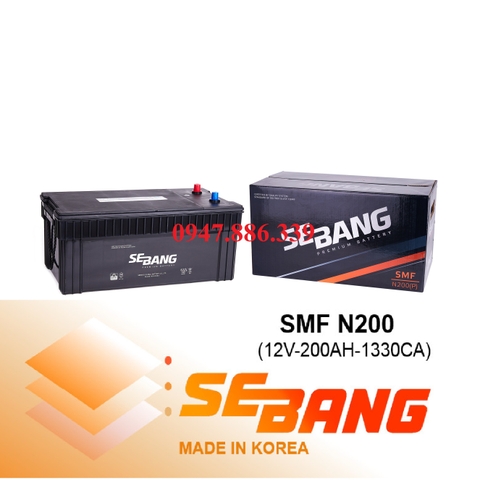 ẮC QUY SEBANG SMF N200P (12V-210AH)