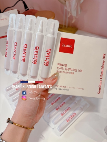 Siro uống trắng da Dr Diet